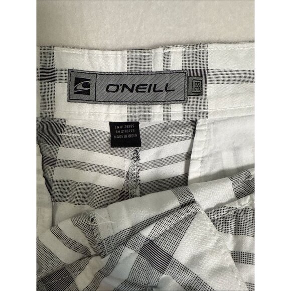 O'Neill Shorts Men's 38 White Chino Walking Bermuda Surfing Ocean Surfing - Picture 4 of 8